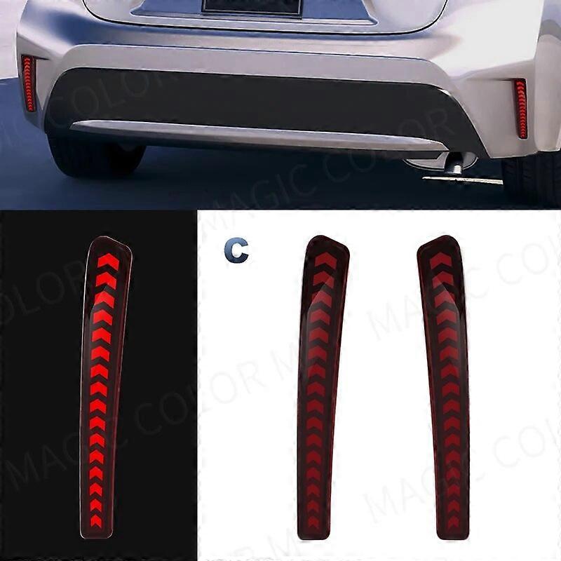 For Toyota Corolla Altis L LE XLE 2020 2022 Car Rear Bumper Reflector Red Smoked Sequential Turn Signal Light Brake Fog Lamp 12V