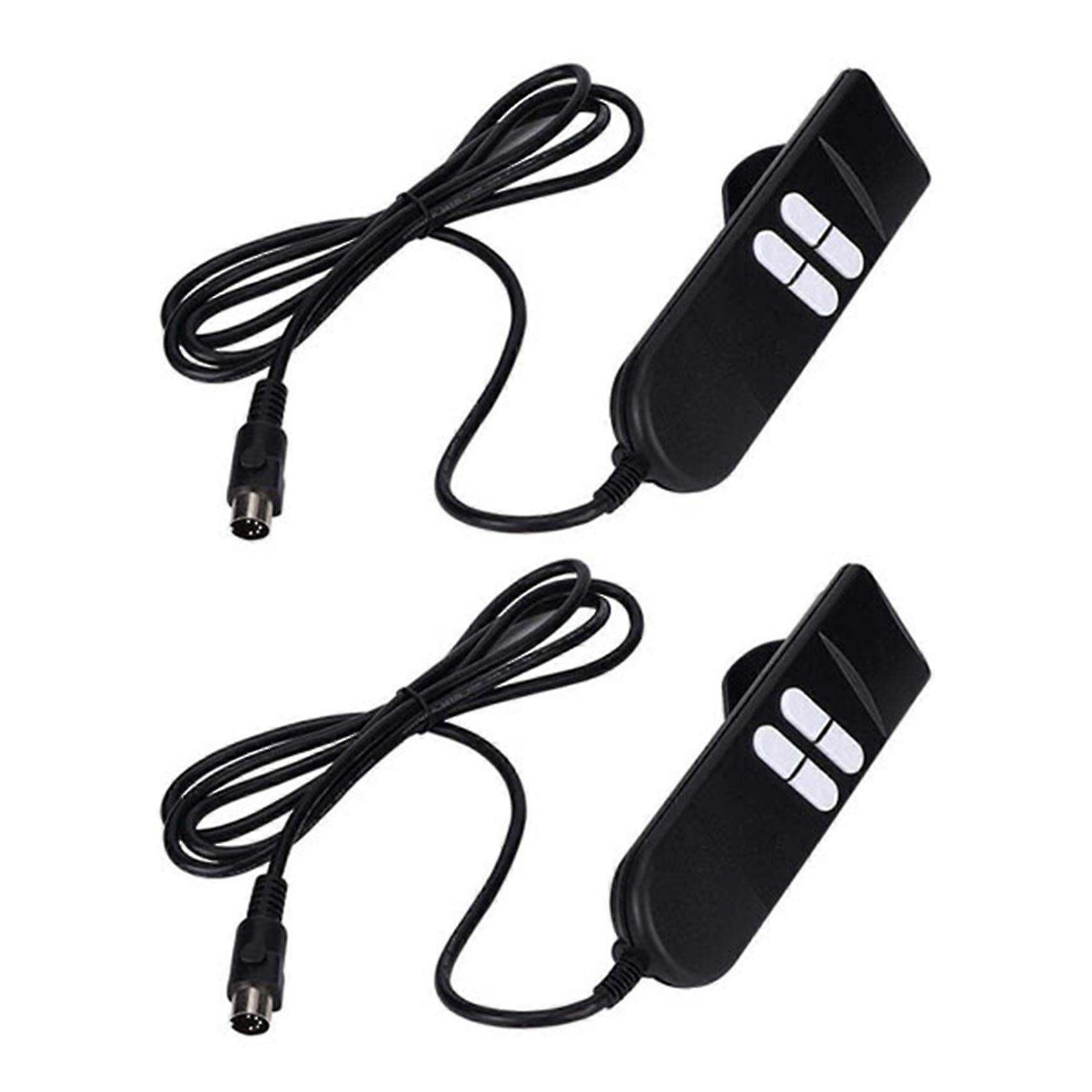 2x Electric Recliner Chairs Controller 4 Button 5 Pins Hand Switch For Home Appliance Adjustable Be
