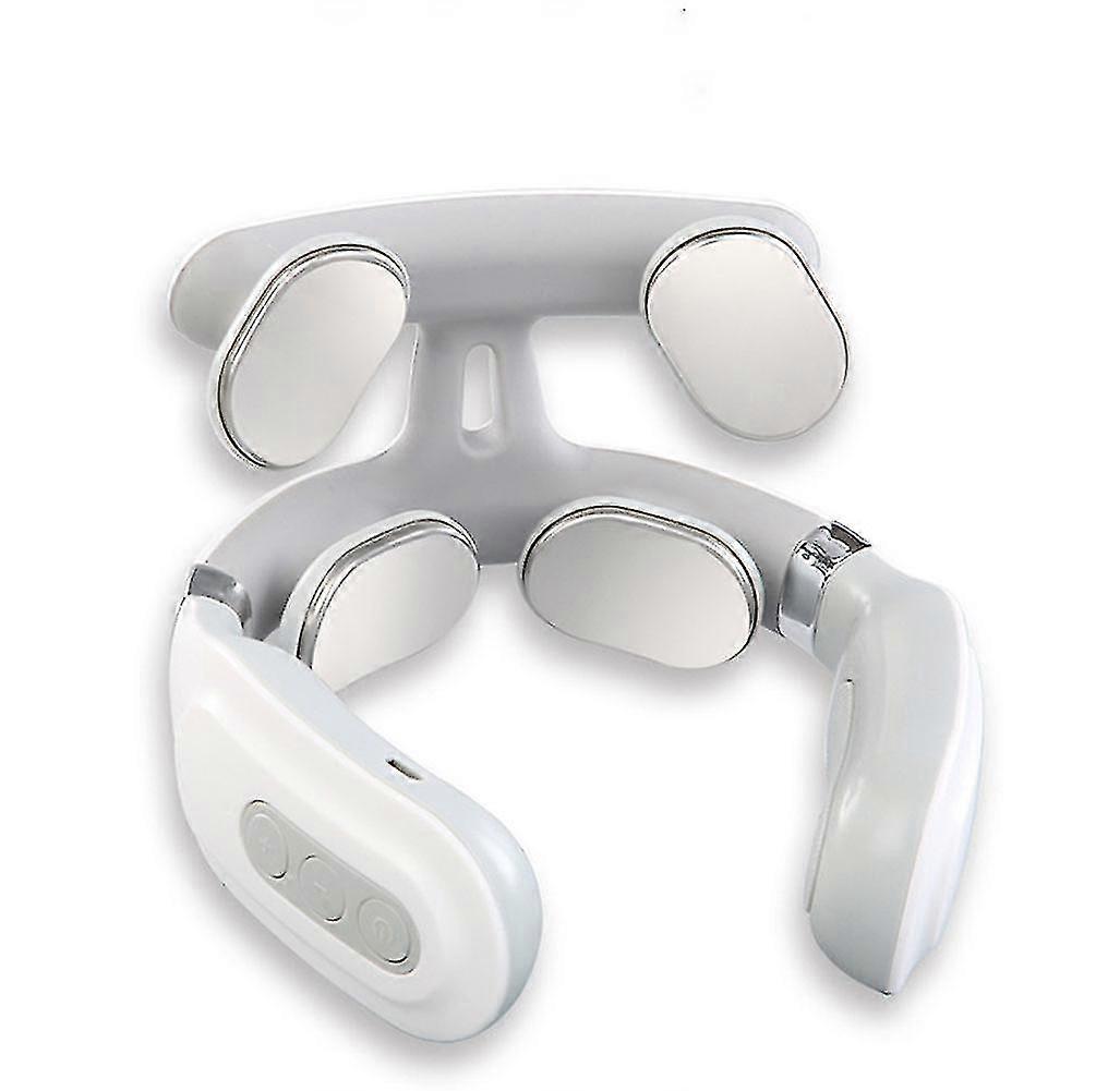Massaggiatore per il collo 4d Massaggiatore per collo portatile antiscivolo regolabile elettrico con calore G