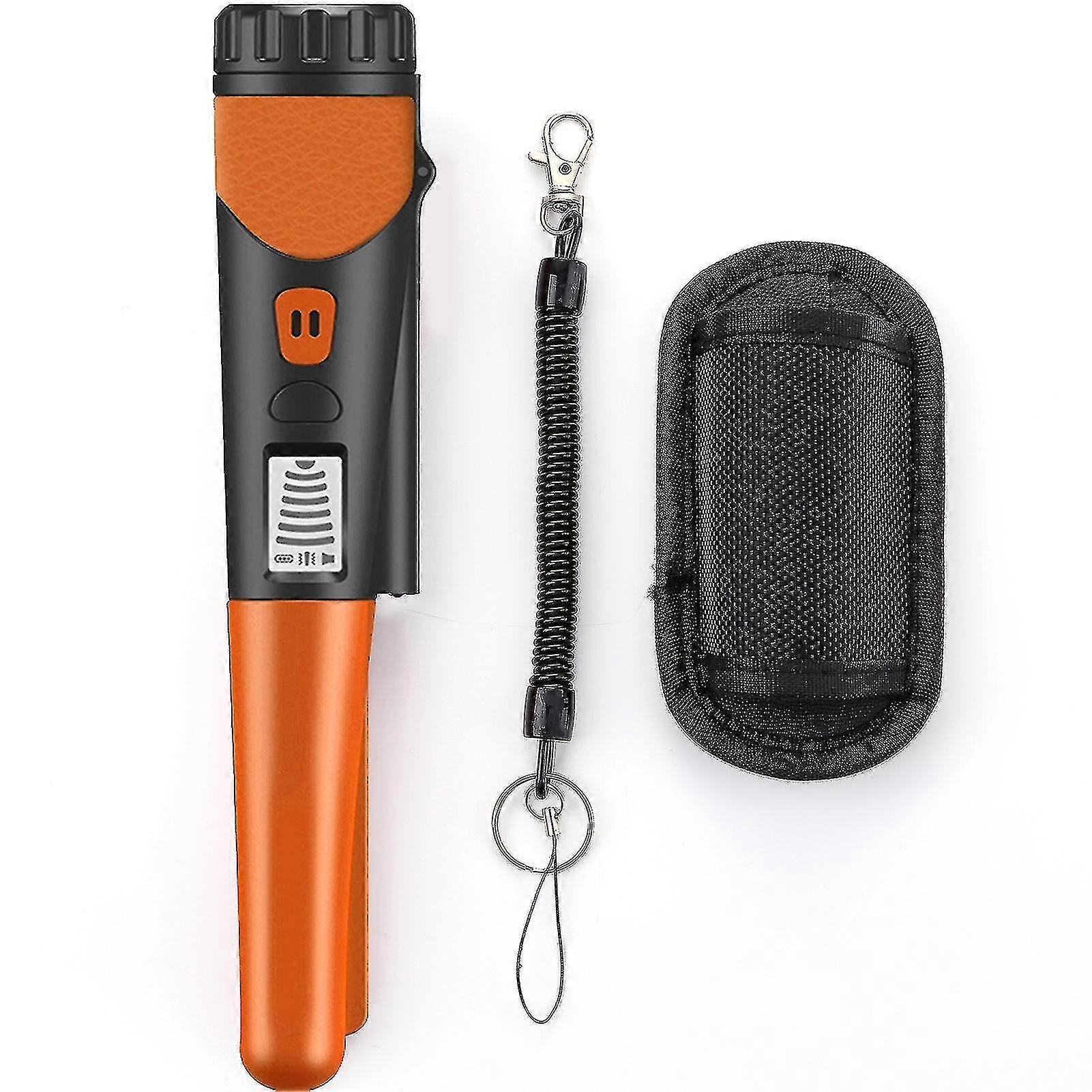 2024 Professional Metal Detector Handheld Pinpointer Gold Depth Metal Detector Underground Radar Detector Waterproof Gold Pin Pointer-Excellent