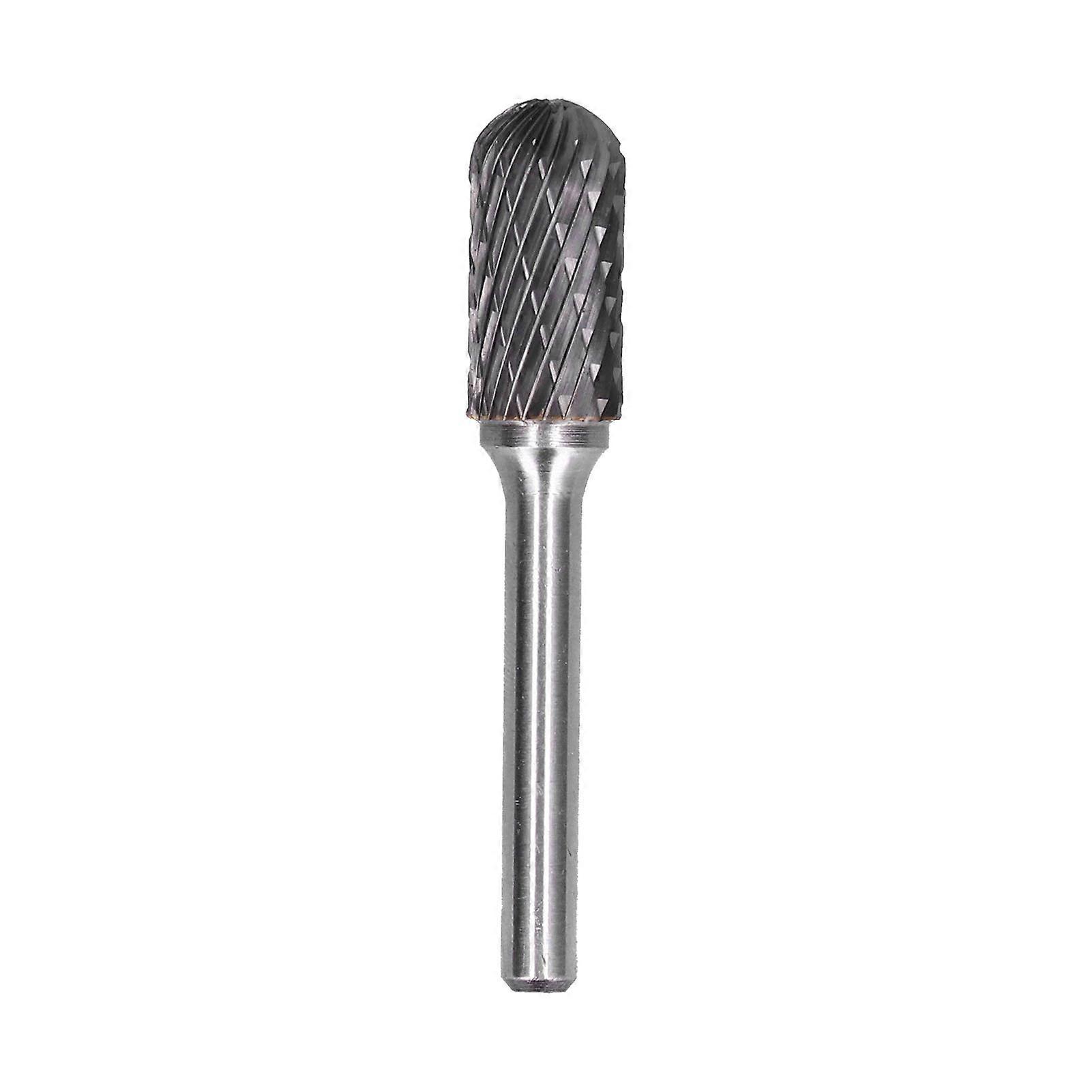 Carbide Burr High Hardness Accuracy Portable Use Easily Tungsten Steel Grinding Head for Metal Products(DoubleGroove )