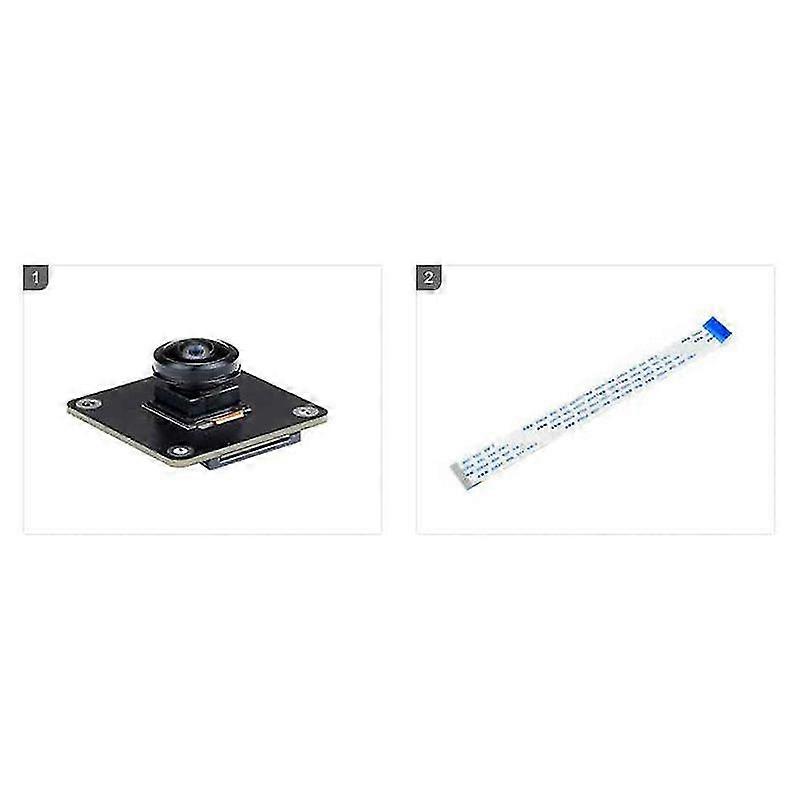 Camera module for raspberry pi 4b/3b+/3a+/3b/2b imx378 12.3mp 4056 x 3040 190 degree ultra wide angle colour camera