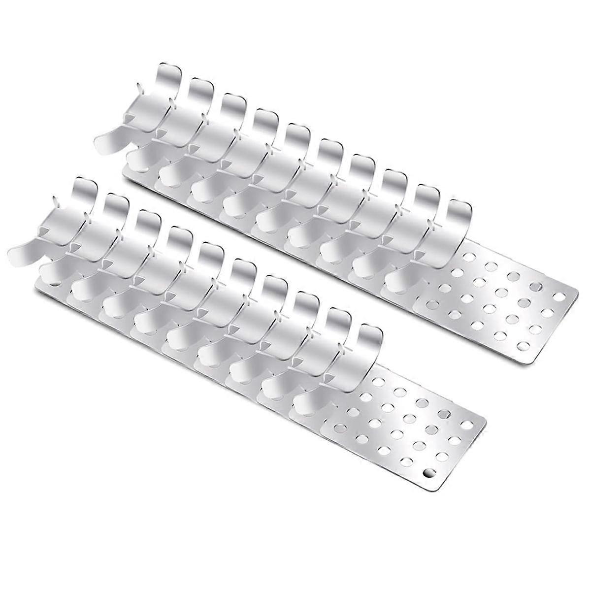 50 Pcs Roof De-Icing Heat Cable Roof Clip Aluminum Roof Clips Outdoor Fast Easy Deicing