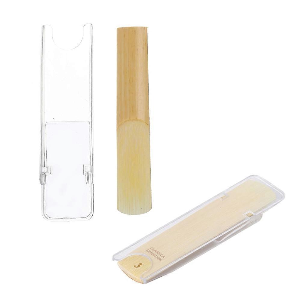 10pcs Anches de clarinette en si bémol avec pointe d’anche plus fine et coupe non limée