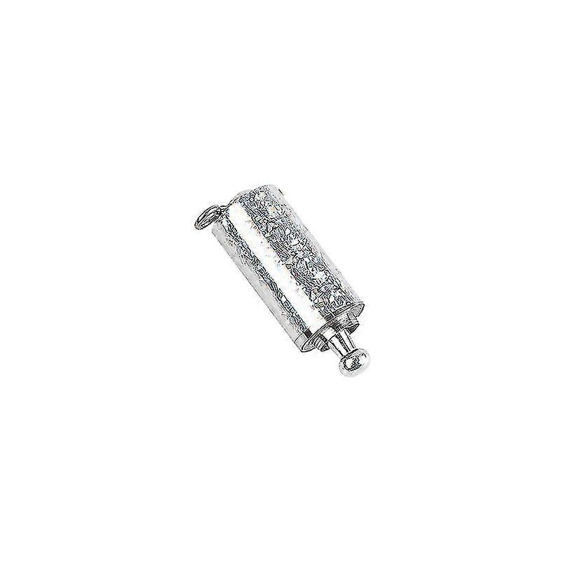 Walking Stick Metal Silver Stretchable Telescopic Prop High Elasticity, 1 Piece, Silver
