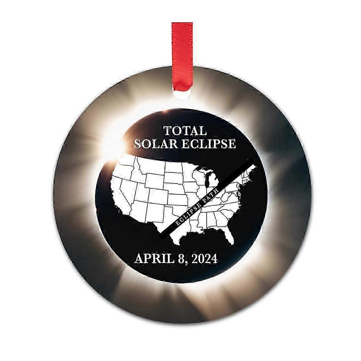 Solar Eclipse Ornament Total Solar Eclipse Ornament, Solar Eclipse Party Supplies, Solar Eclipse Black