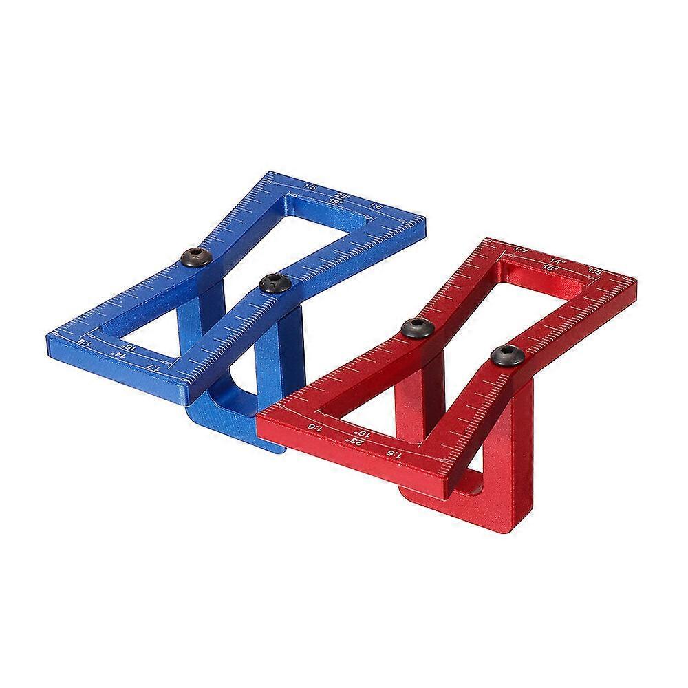 Aluminum Alloy Dovetail Marker Dovetail Marking Jig Featuring 1:5 1:6 1:7 And 1:8 Slopes Woodworking Tool