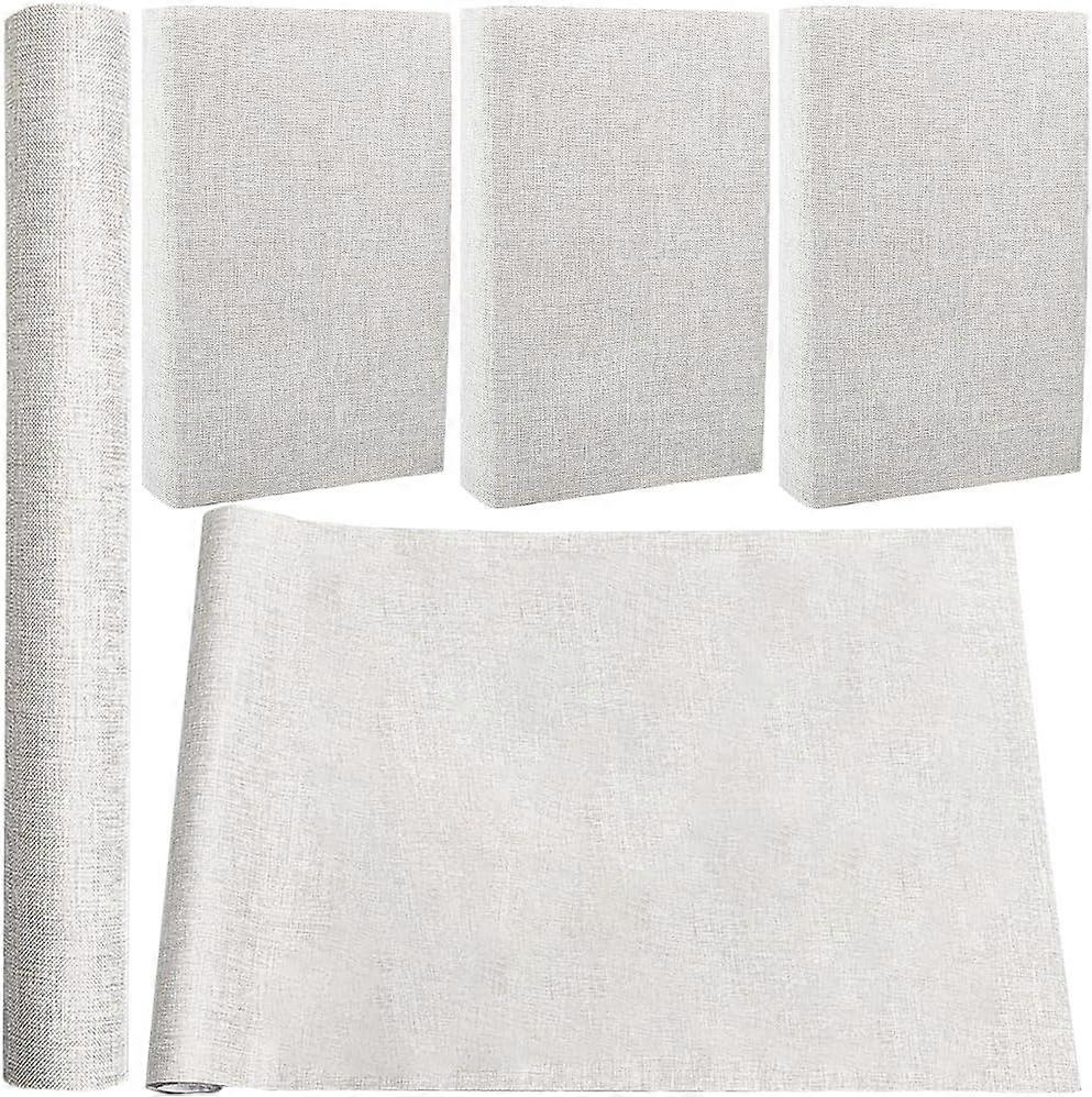 Book Cloth for Book Binding 51 x 11.8in Grey Fabric Surface Paper Backed A3-A8 Linen Bookcover Books Album Scrapbooking Archival DIY Covering Protecto