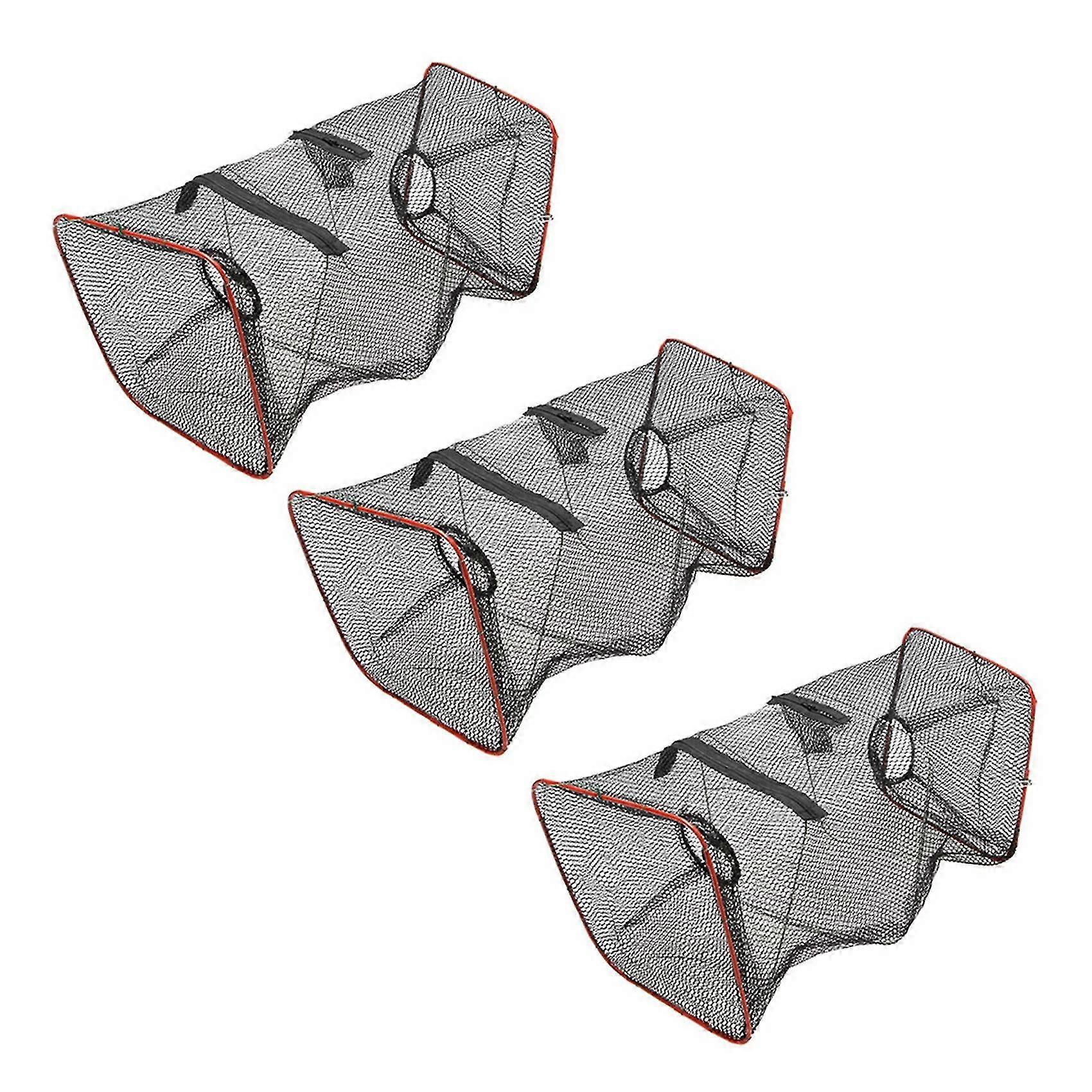 3x Fishpot Bait Fishpot Eel Pot Coop Fish Trap Small Fishpot