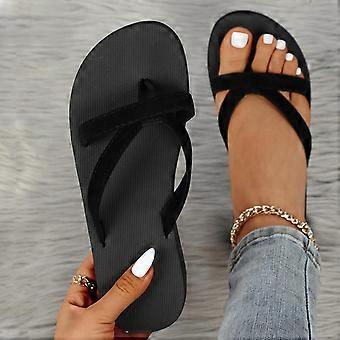 Fashion Slippers Women Summer Outdoor Shoes Flat Open Toe Slippers
