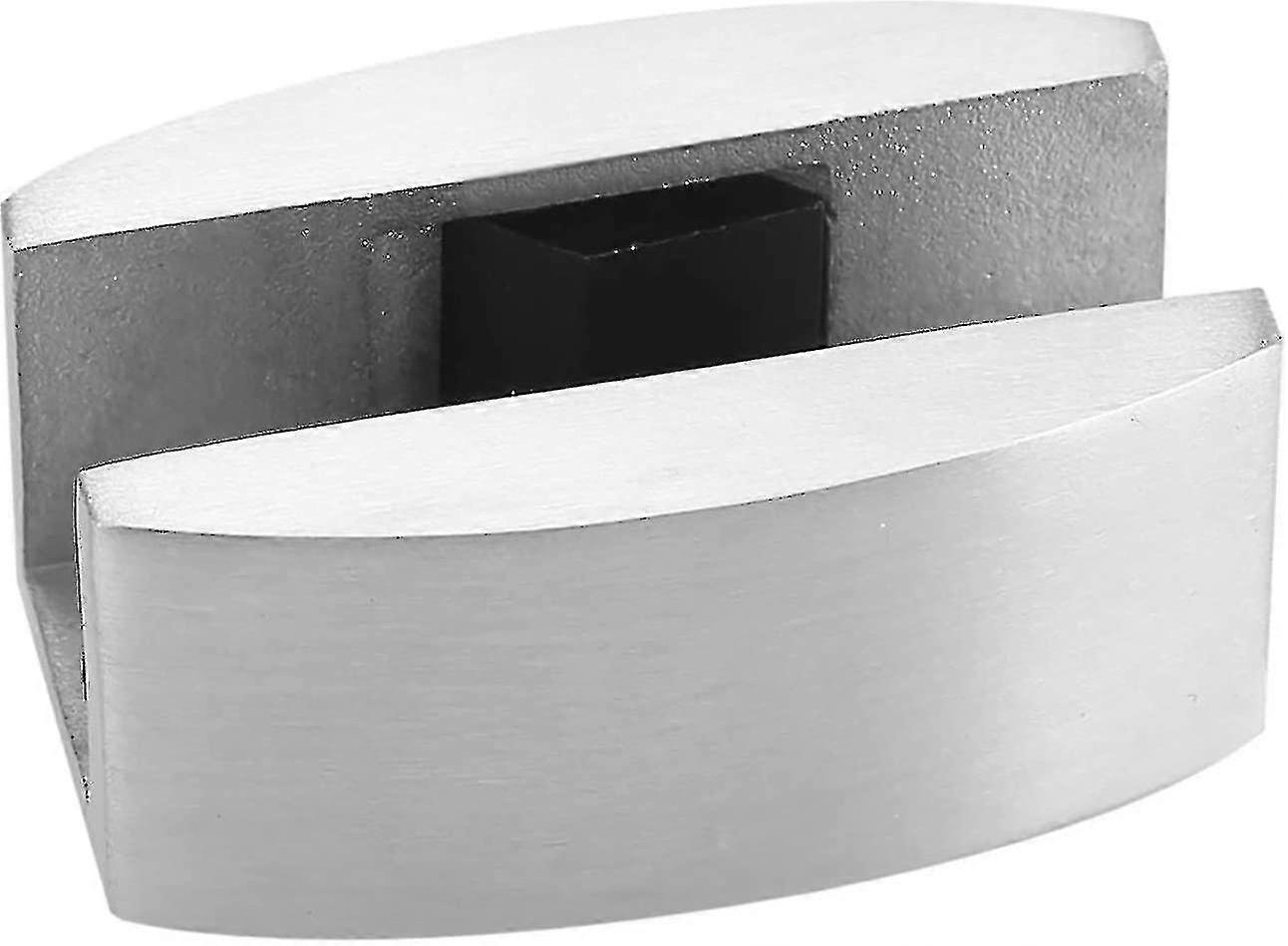 Gulvbunnføring erstatning for skyvedørstopper i rustfritt stål for rammeløse skyvedører i glass