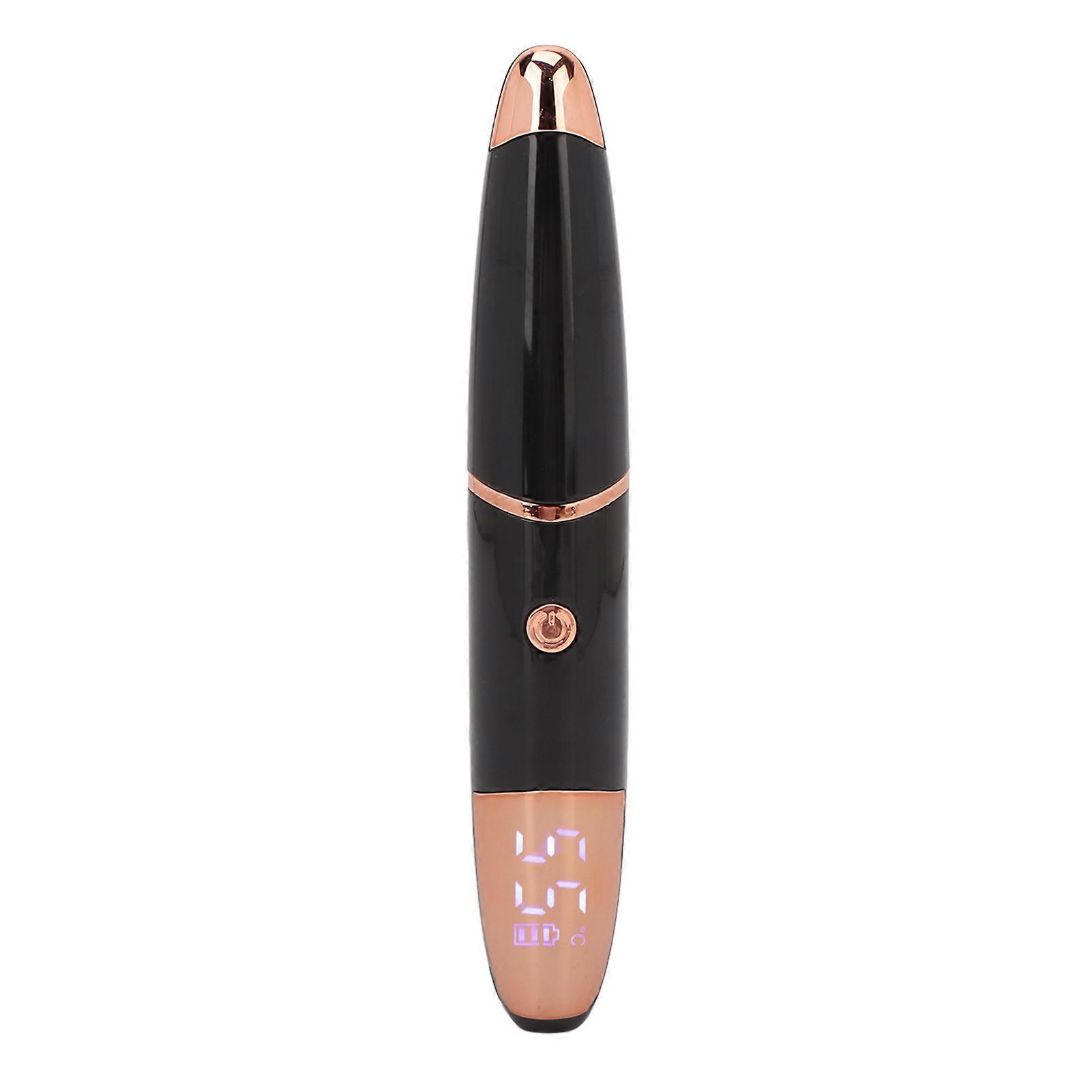 Heated Eyelash Curler 4 Temperature Gears Quickly Heating 360 Degrees Lash Curling Styling Tool Black