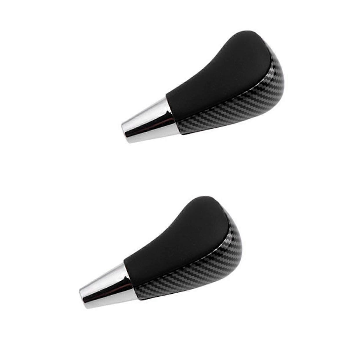 2 Pcs Carbon Gear Shift Knob Gear Shift Knob Stick Headball for ES300 ES330 ES350 GS300 GS350