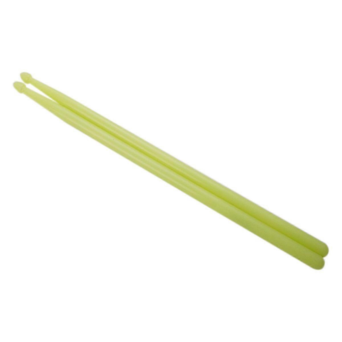 Drums and Sticks, Nylon Luminous Beginner Drums, Drumstick Drum Stick Luminous [Light Green]