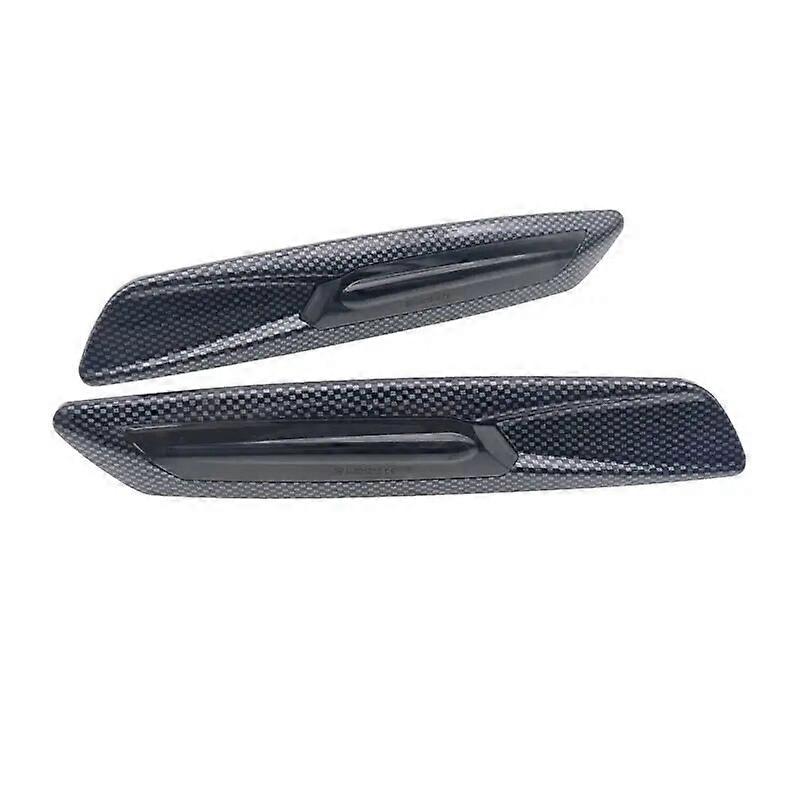 2x LED Fender Side Marker Lights Turn Signal Lamp Blade Shape Smoked Shell For BMW E60 E61 E39 E81 E82 E87 E90 E91 E92 E93