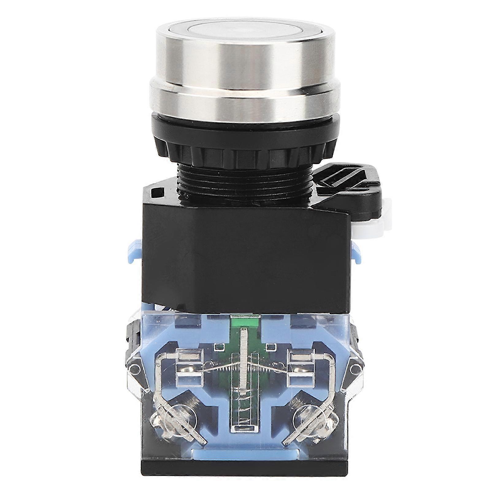 Push Button Switch Without Light Control Component 22mm Installation Diameter LA38 AC220V