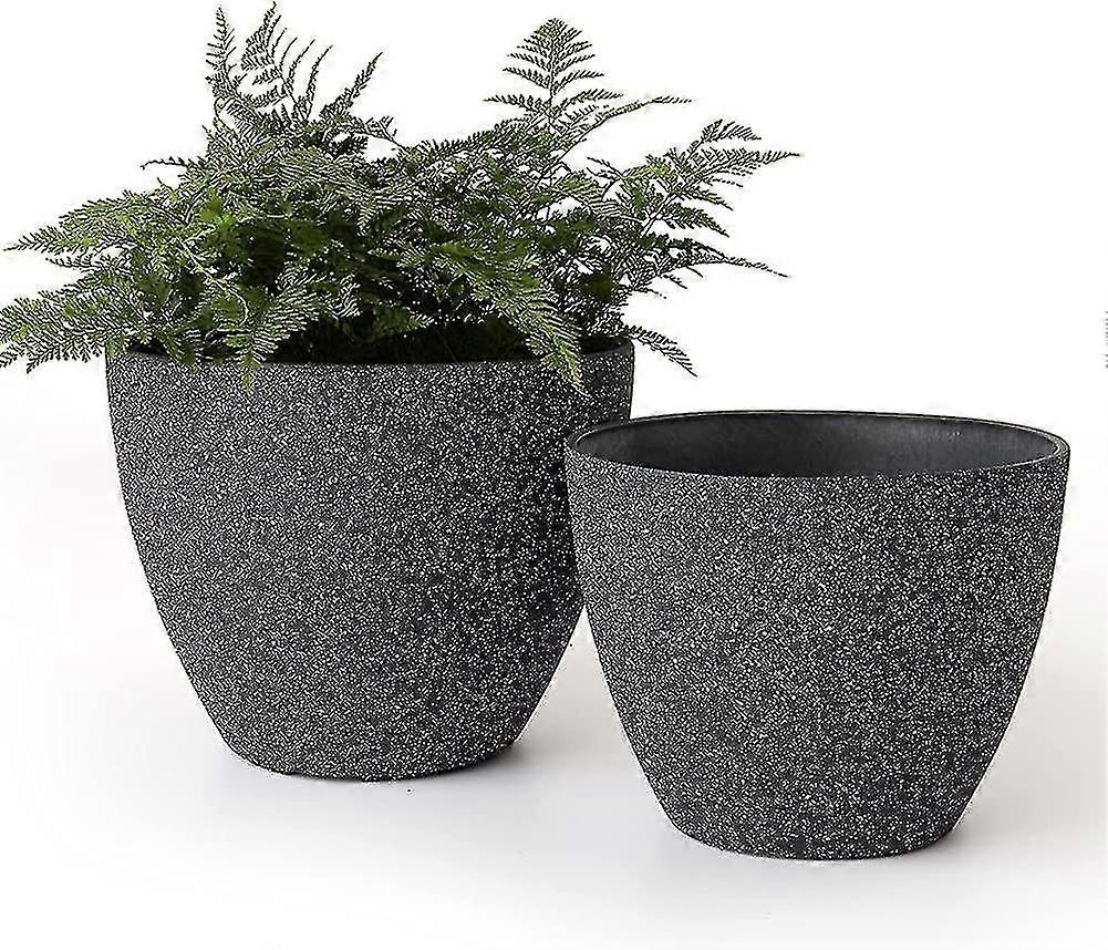 植木鉢屋外ガーデンプランター、排水穴付き屋内植物ポット