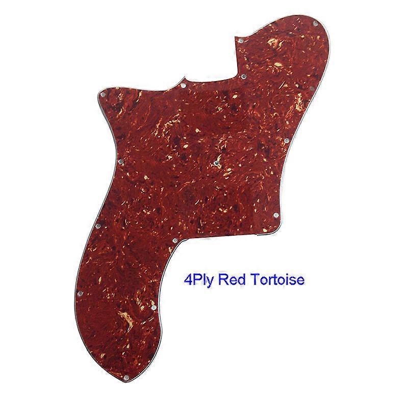 Custom Guitar Parts - Für Linkshänder US FD 72 Tele Deluxe Reissue Guitar Pickguard No Pickup Blank Multicolor Choice