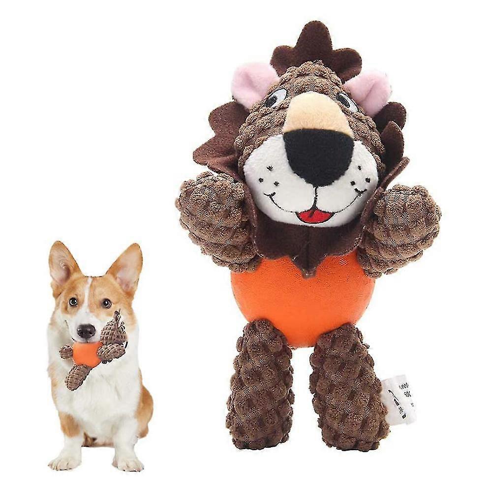 Plush Dog Toy,interactive Stuffed Dog Toys For Boredom,cute Squeaky Dog Chew Toys For Puppy,small,medium,large Breed