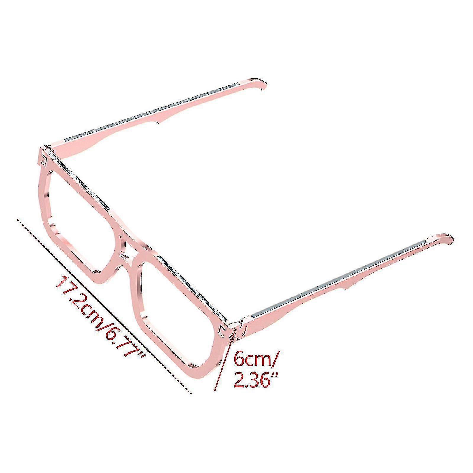 Sajy Glasses Creative Notebook Raised Heat Dissipation Stand Aluminum Alloy Portable Folding Table Laptop Computer Stand