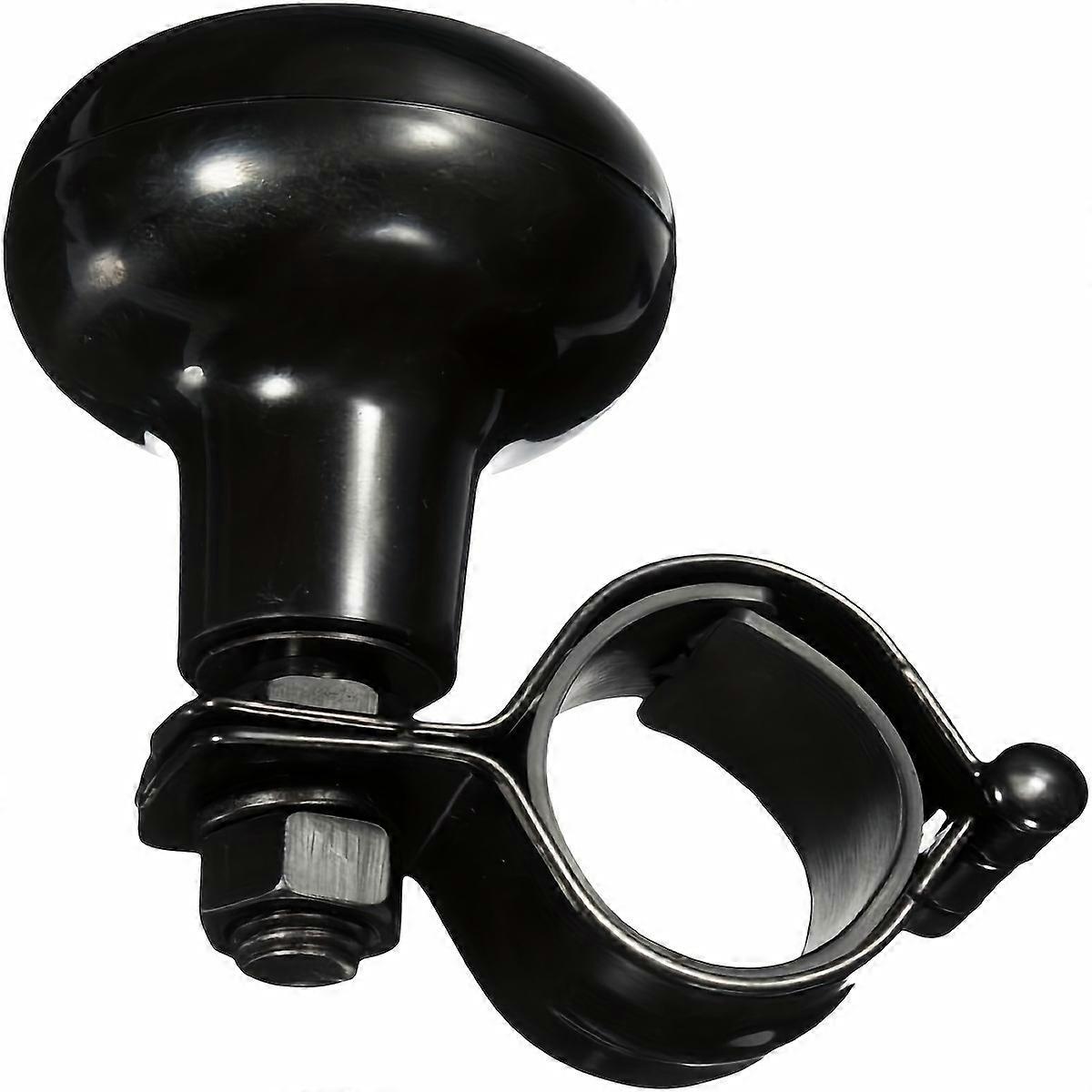 Universal Heavy-duty Steering Wheel Knob In Black Color, Suitable For Most Steering Wheels