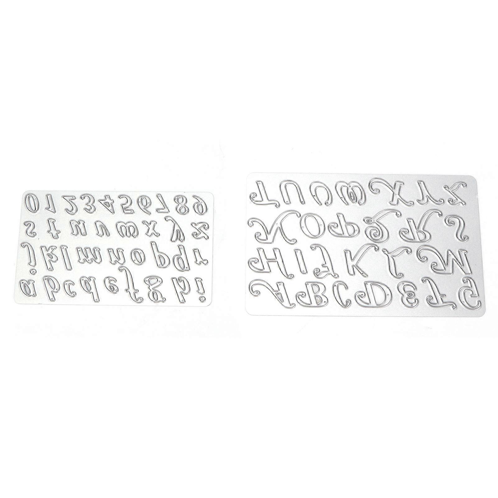 Carbon Steel Knife Mould Letters shapes for Scrapbooking Crafting Photo Album