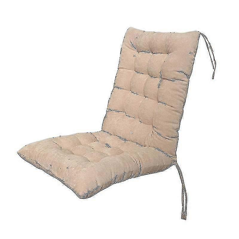 Rocking Chair Cushion Premium Tufted Pads Non Skid Slip Backed Set Of Upper And Lower With Ties,100x45cm