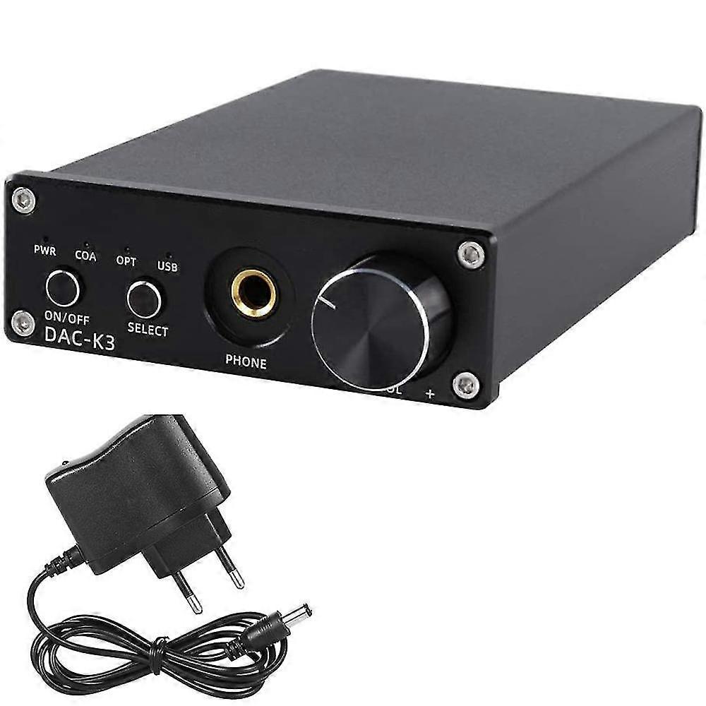 Dac-k3 Mini Hifi Optical/coaxial/usb Dac Decoder Audio Headphone
