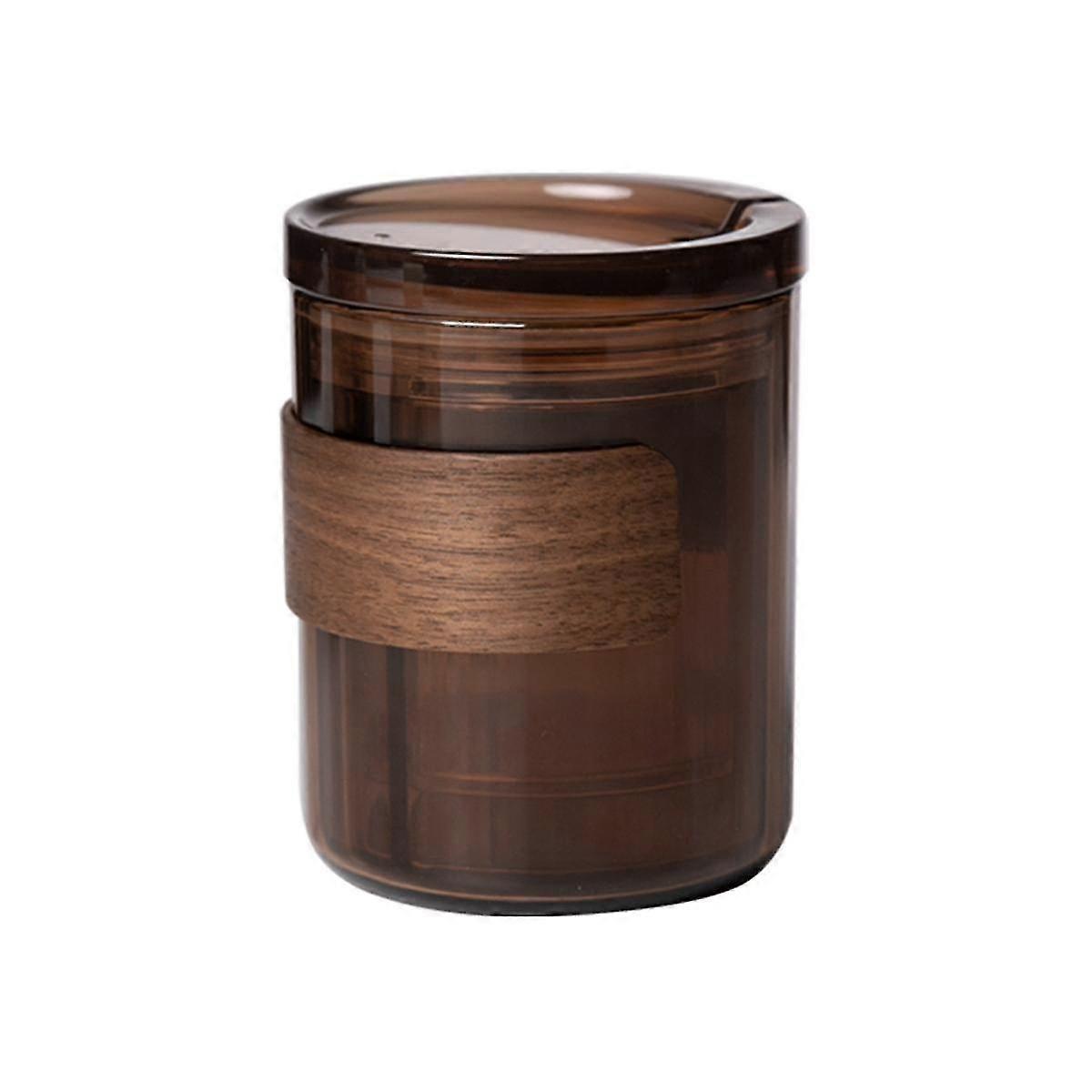 Portable 3-in-1 Hand Pour Coffee Pot Set Portable Filter Filter Cup Filter Travel Coffee Hand Pour Cup,brown-transparent