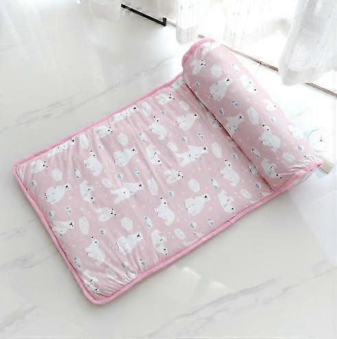 Viilentävä sänky kissoille/koirille, kesäinen lemmikkieläinten jäähdytysmatto jääsilkistä, pestävä jääsilkki jäähdytysmatto, jäähdytyshuopa lemmikkieläimille