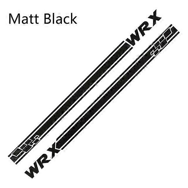 2PCS Car Door Side Line Stickers For Subaru WRX Sti S4 Tuning Accessories DIY Auto Sport Styling Vinyl Film Decals
