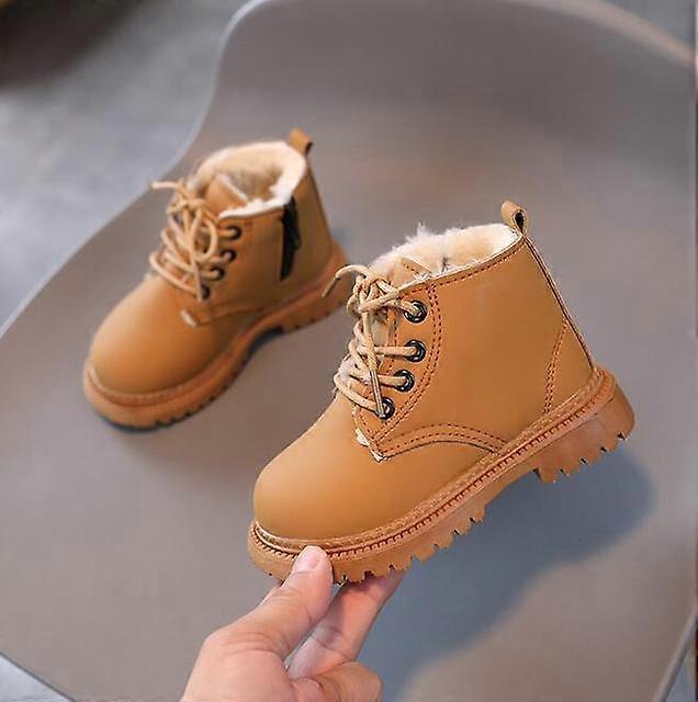 Bottines Mode Pour Fille - Talon Épais, Semelle Souple Et Confortable - Respirant Et Décontracté