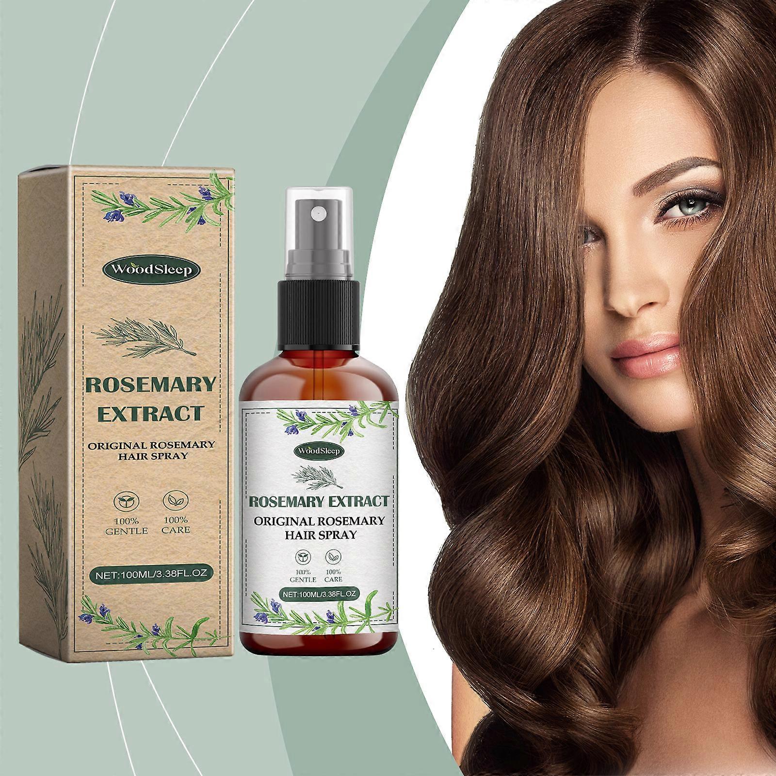 Organic Rosemary Essential Oil,Rosemary Extract Serum for the care of thin, dry & brittle hair 100ml