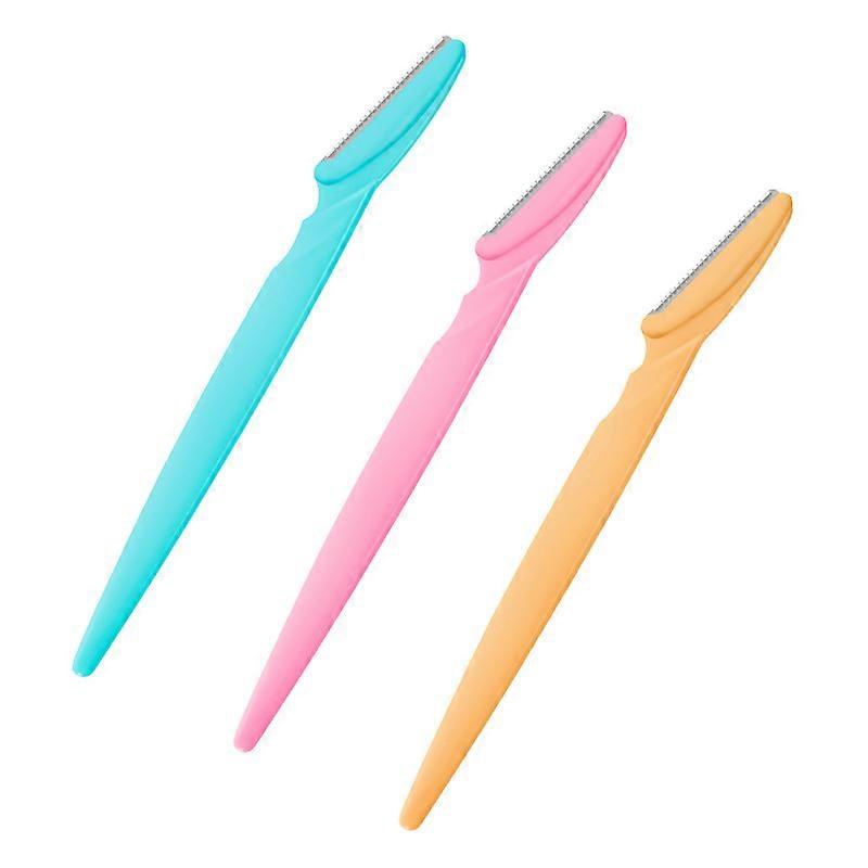 3 Pieces Eyebrow Shavers Eyebrow Razors Shavers for Face and Face Dermaplaning Exfoliating for Women and Men