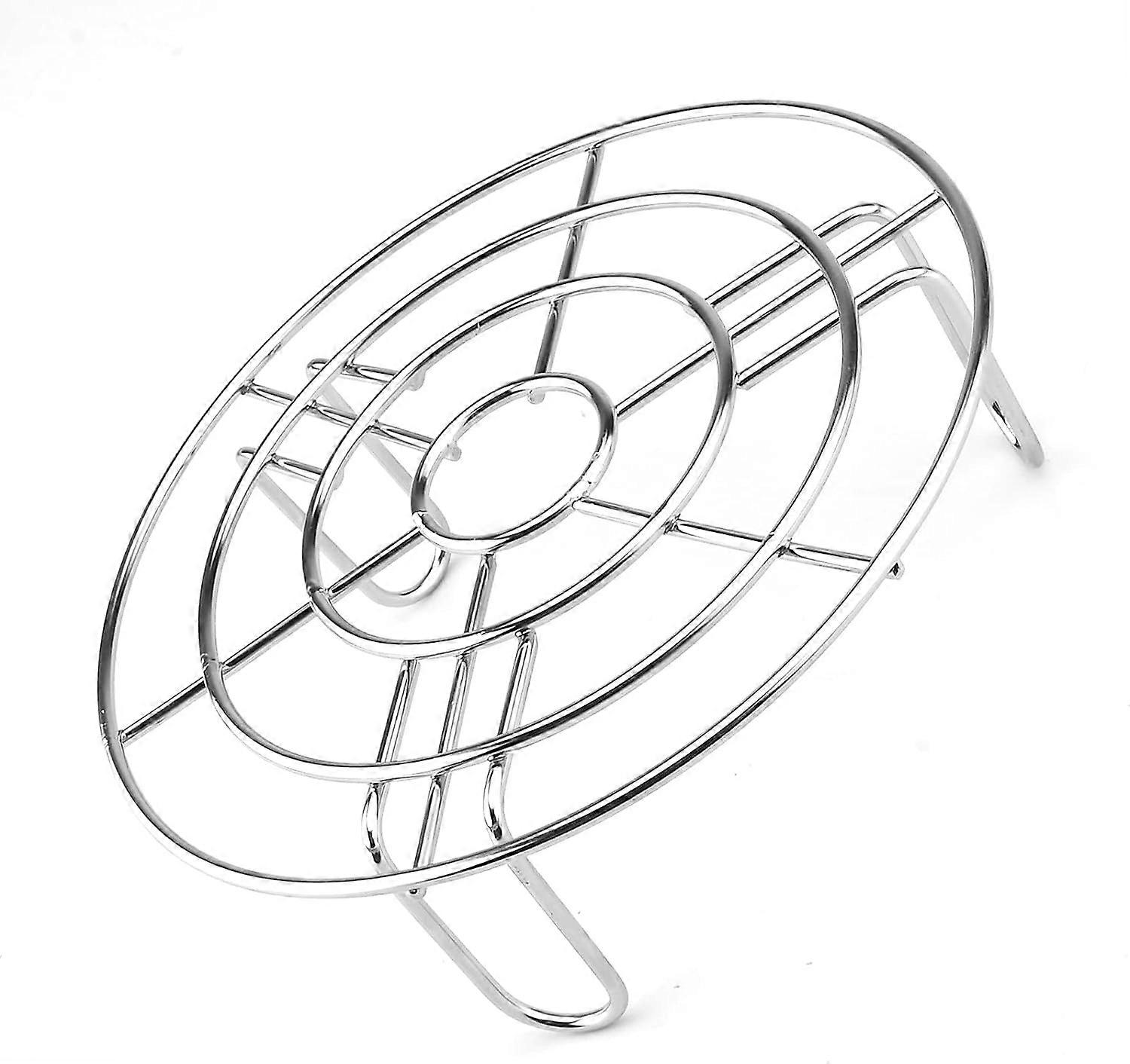 Round Steam Rack, Stainless Steel Roasting Rack Multi-Purpose Cooking Rack