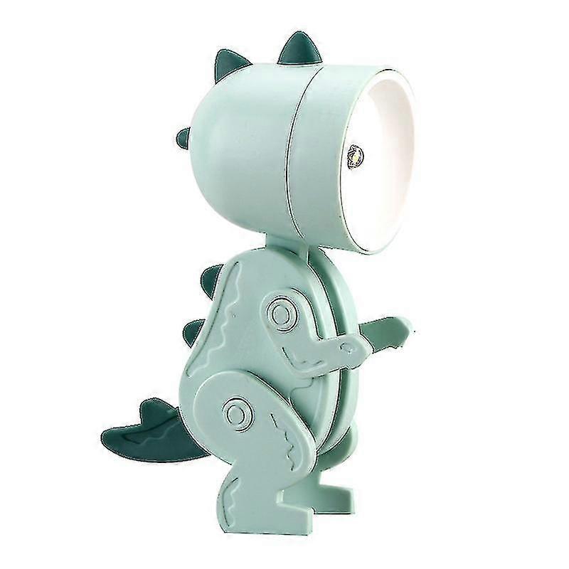 Mignon Dinosaure Forme Nuit Lumière Mini Lampe Réglable Téléphone Stand Table Nuit Cadeau