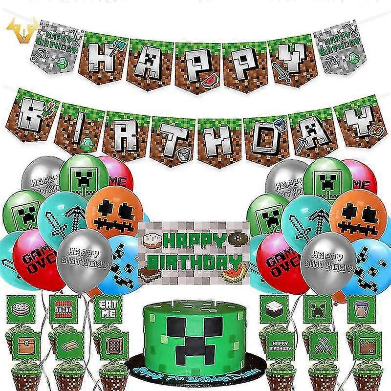 Pixel Wars Happy Birthday Balloons Kit