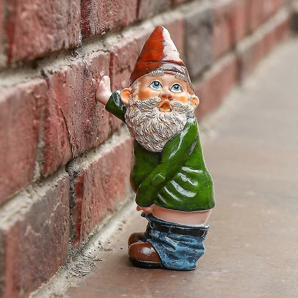 Sunrain Garden Gnomes Statues | Naughty Gnomes | Funny Gnomes