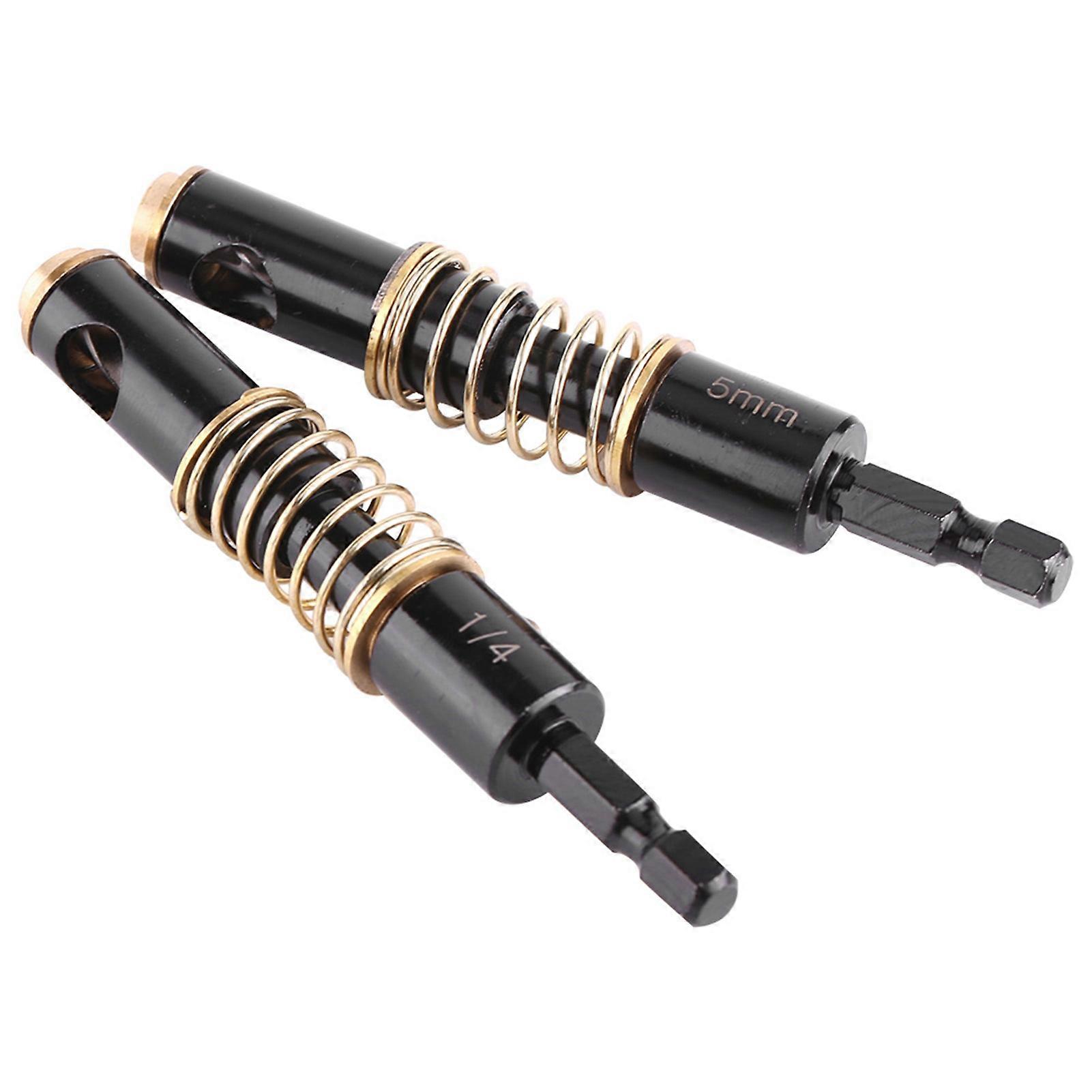 Drill Bits compatible with Professional Door Hinge Drilling Centering Opening Tool (5mm&1/4"
