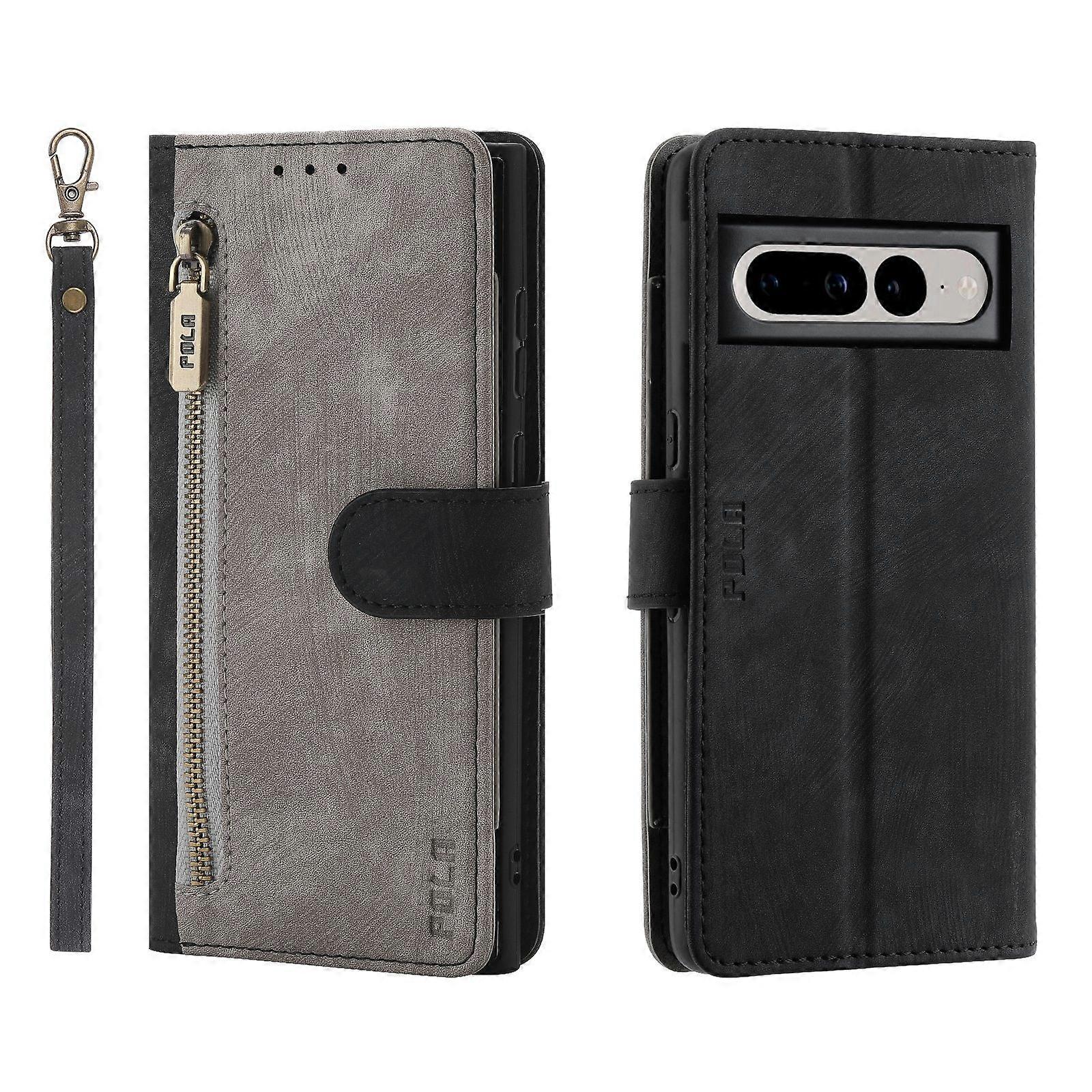 Zipper Wallet Leather Case For Google Pixel 7 Pro