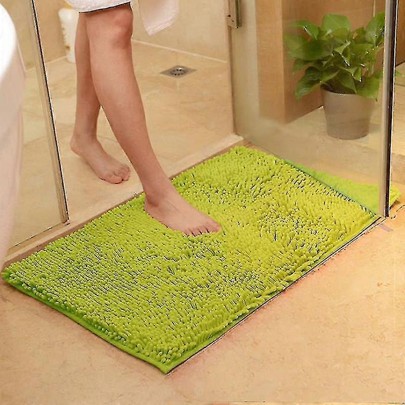 40X60Cm Soft Absorbent Bath Mat Bathroom Shower Rug Carpet