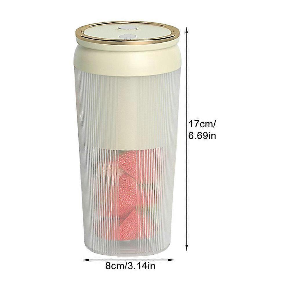 Mini Blender Personal Size Blender For And Shakes 300ml USB Rechargeable Electric 1300mAh Powerful Motor Juice Blender