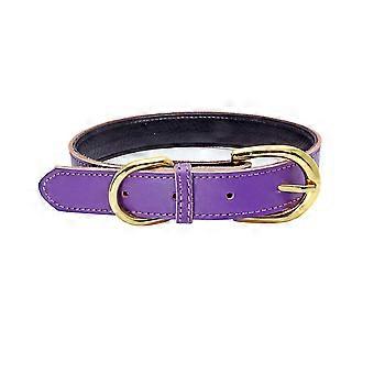 Rolled Leather Dog Collar Durable Round Rope Collar Suitable For Dogs