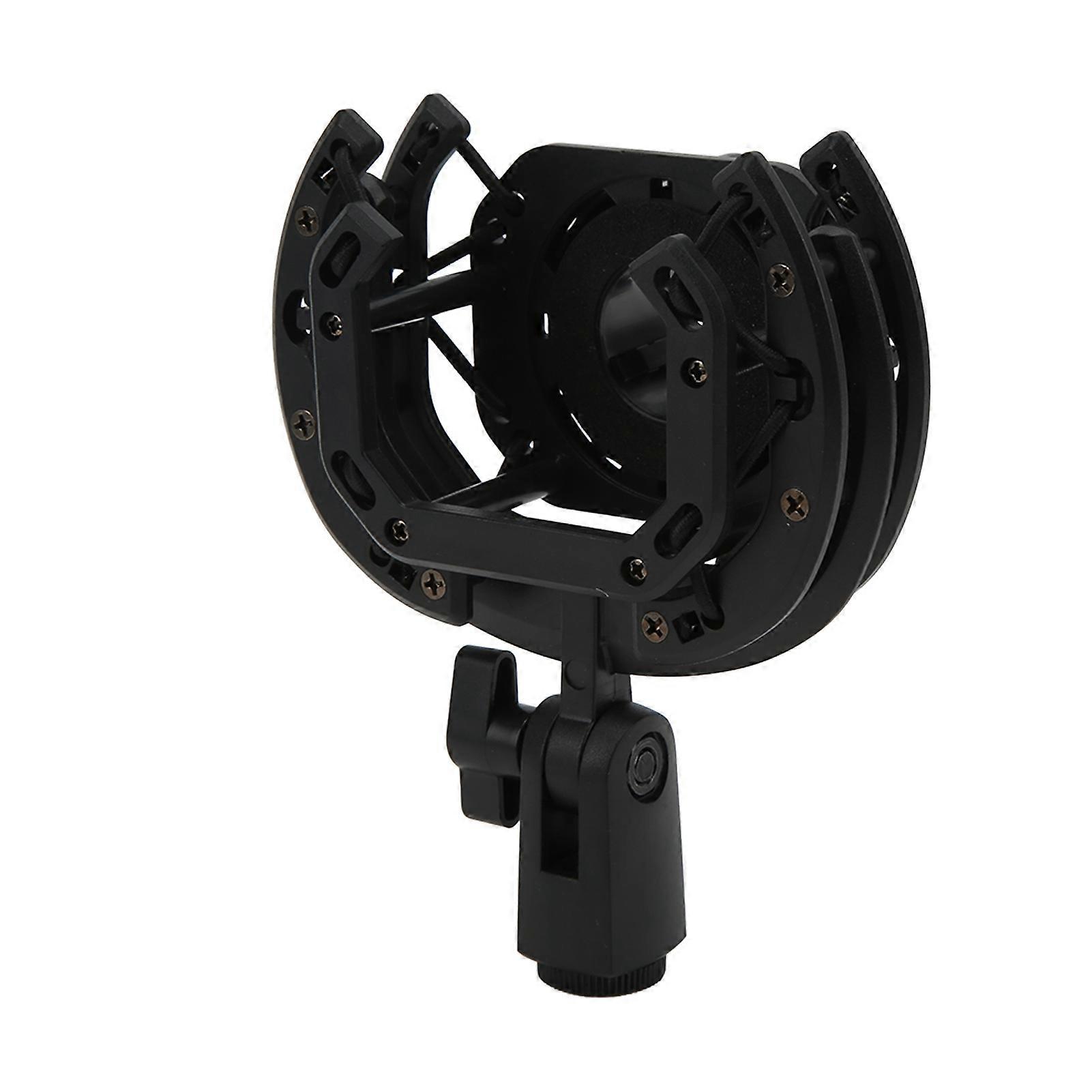 Condenser Microphone Shockproof Holder Portable Mic Shockproof Mount for Recording Studio