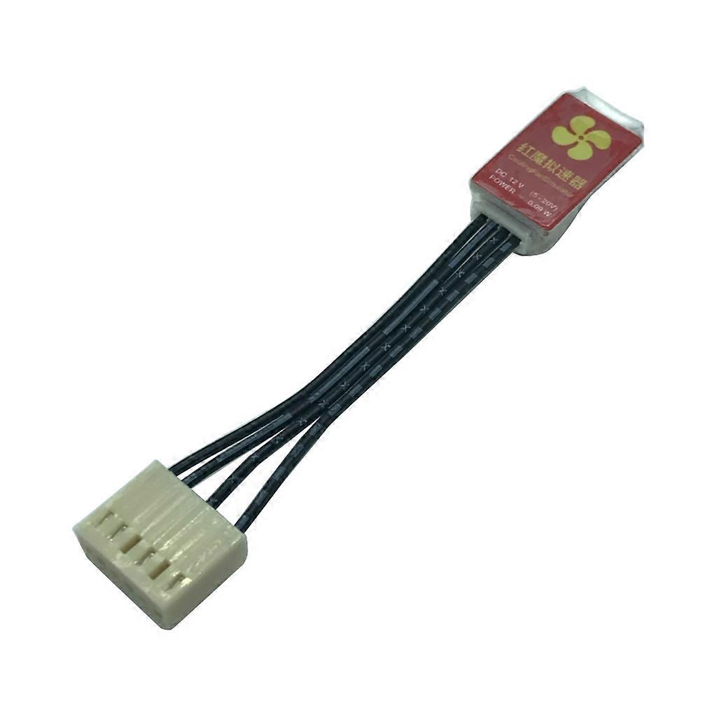 for WhatsMiner M21S M31S 6Pins 12V PWM RED DEVIL Fan Simulator/Spoofer/Remover