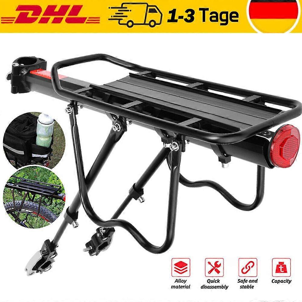 Bagageiro mountain bike bicicleta bagageiro universal para 24-29 polegadas MTB alumínio