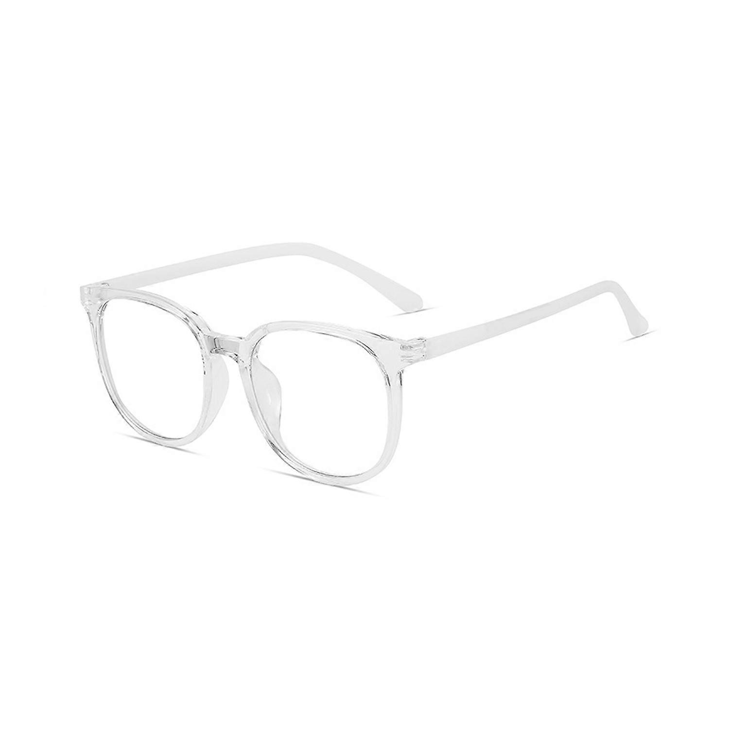 Anti-blue Light Glasses Unisex Retro Small Frame Clear View Strong Hinge Reduce Eye Fatigue Eye