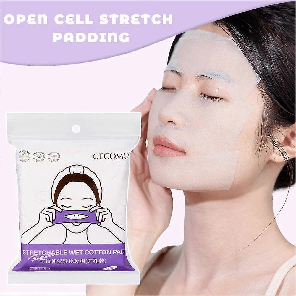 Disposable Wet Makeup Cotton Patch Ultra Thin Stretchablefor Face Application