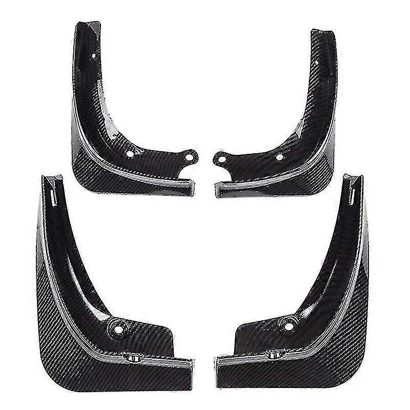 For Tesla Model 3 2016- 2021 Bil foran bak Mudguard Splash Protective Guards Abs Fender Flares Mudf