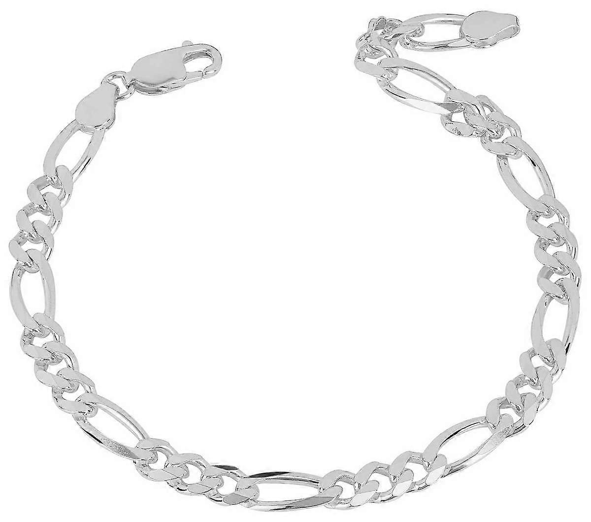 Beginnings Heavyweight Figaro Chain Bracelet - Silver